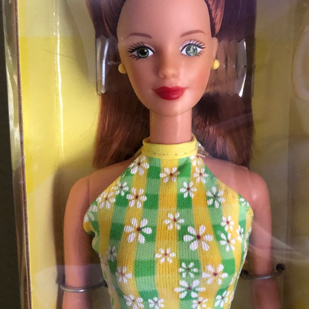Pretty in plaid Barbie doll/ firm price